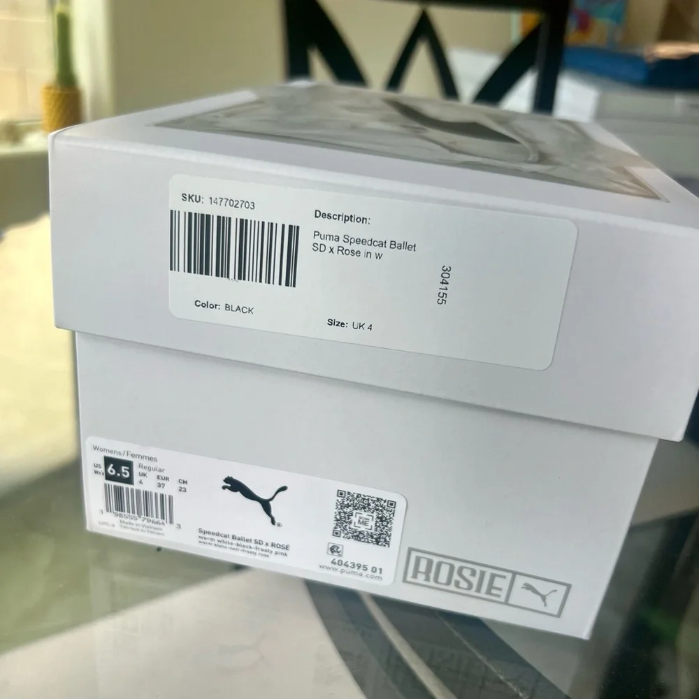 Puma Black Ballet Sneakers - Picture 3 of 8